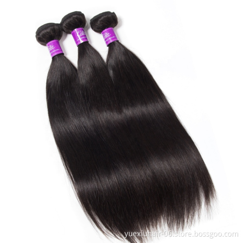 Grade 8A Straight Hair Bundles Full Cuticle Aligned Remy Human Steam Processed Virgin Hair